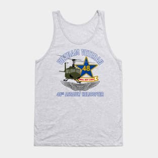 Vietnam Veteran - 48th Assault Helicopter Tank Top